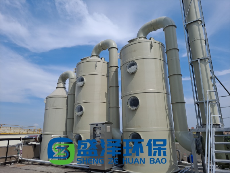 三級噴淋工藝在制藥發(fā)酵車間廢氣處理中的應(yīng)用